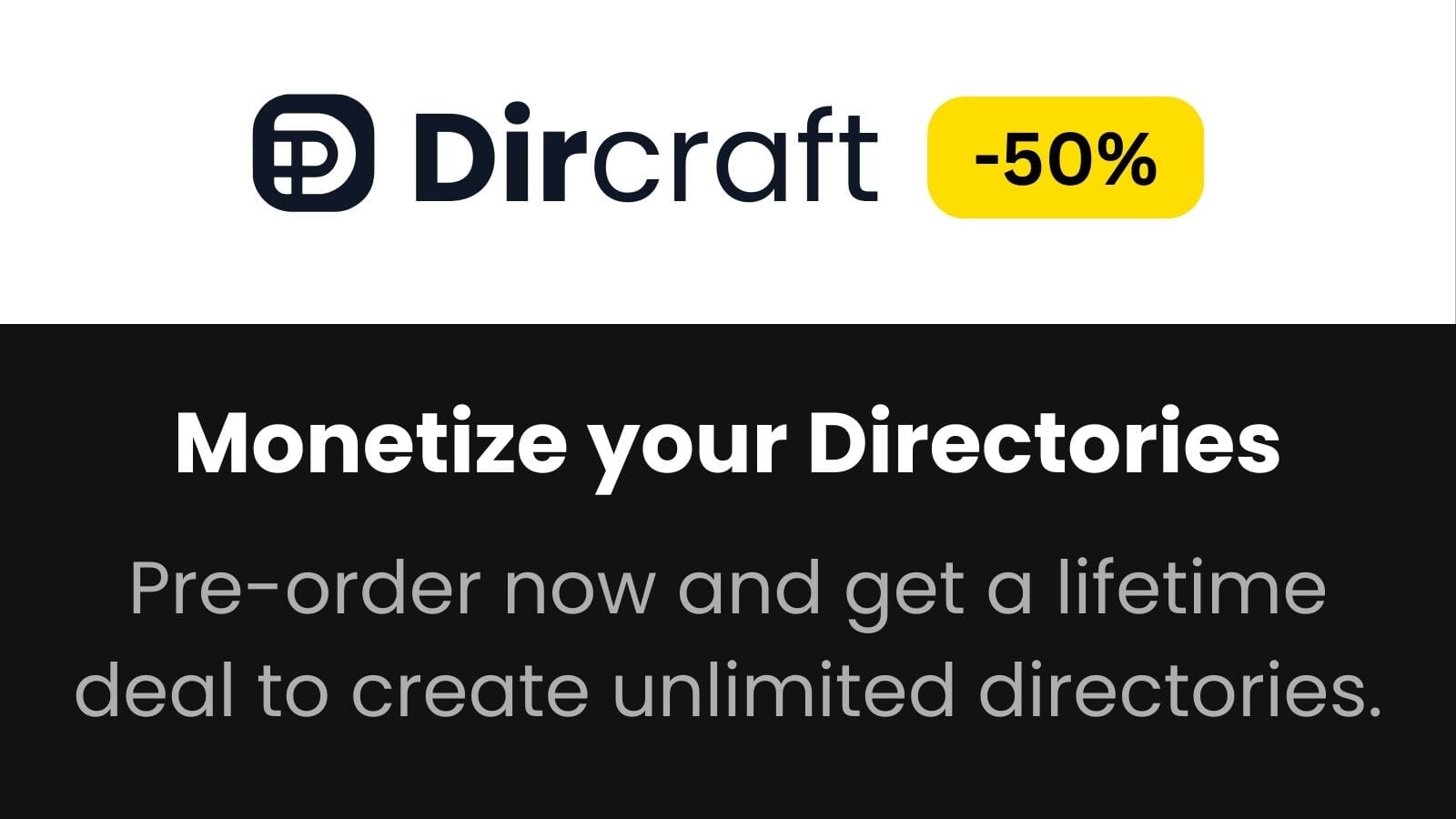 Monetize your Directories