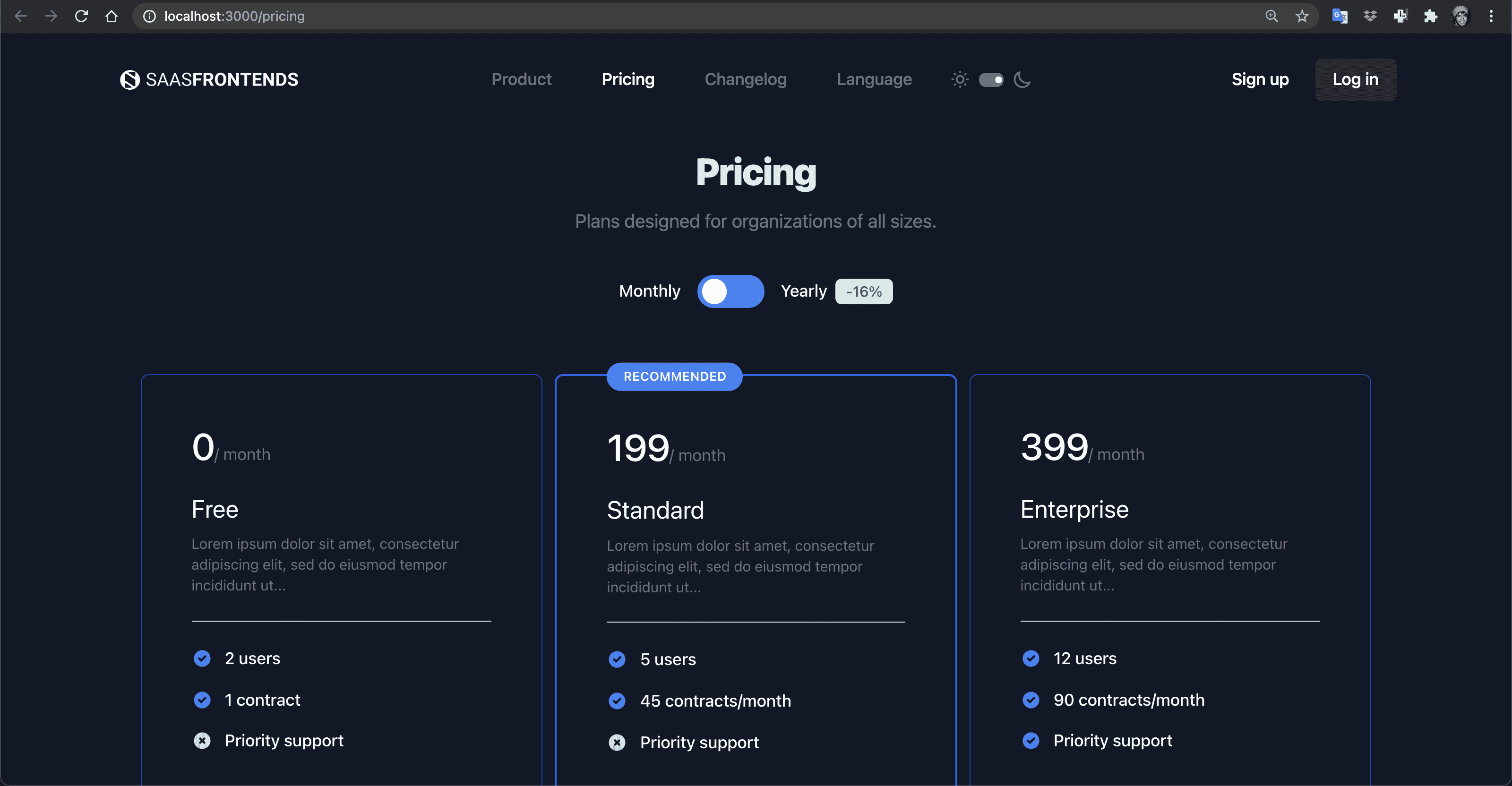 Pricing